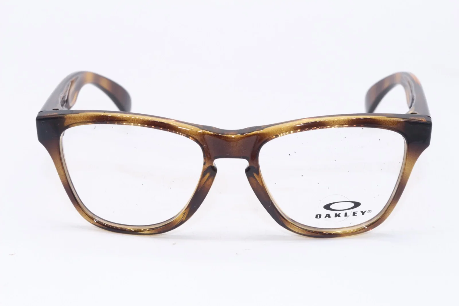 NEW OAKLEY YOUTH KIDS OY8009-0746 FROGSKINS HAVANA AUTHENTIC EYEGLASSES 46-15 2