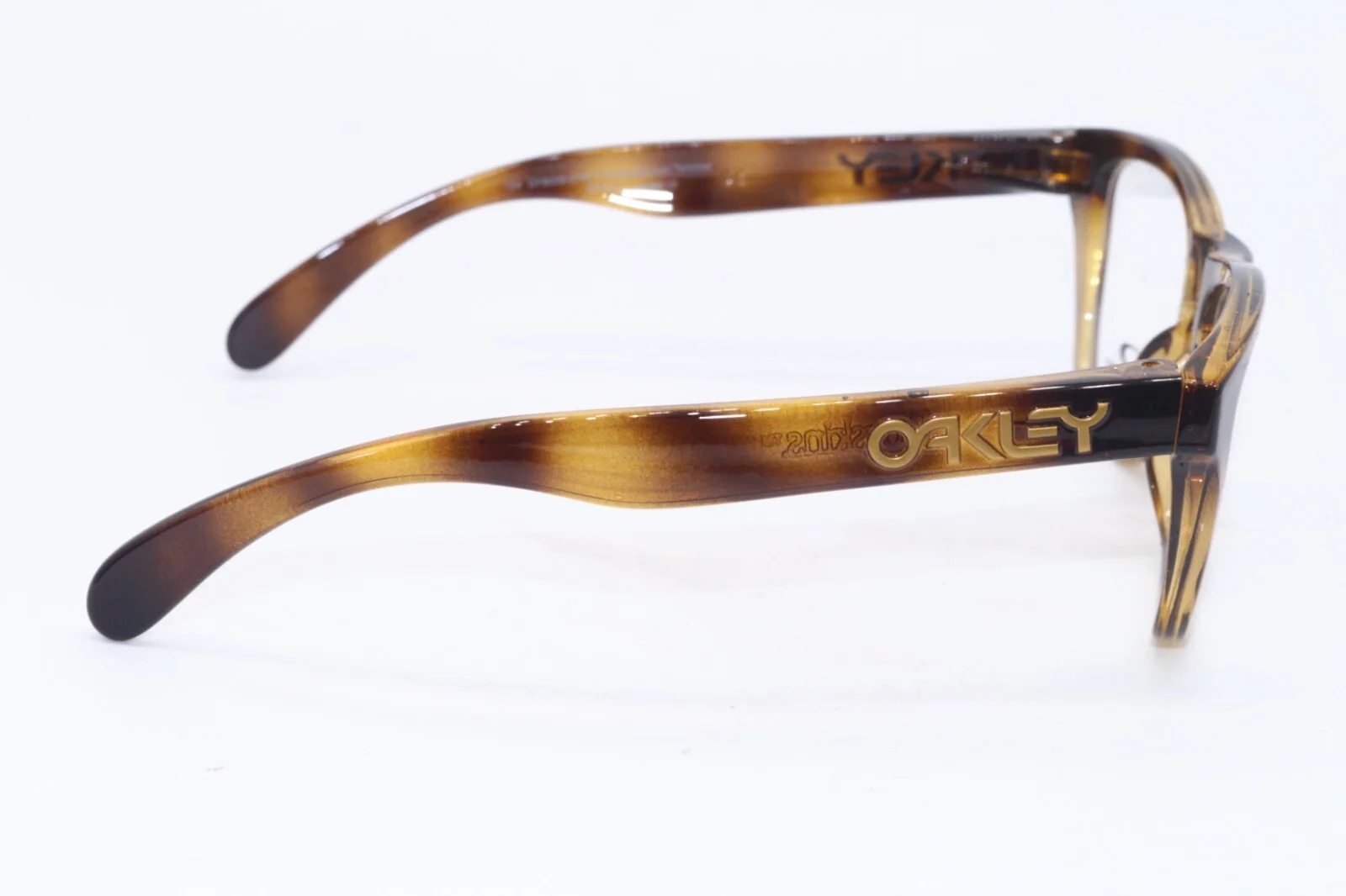 NEW OAKLEY YOUTH KIDS OY8009-0746 FROGSKINS HAVANA AUTHENTIC EYEGLASSES 46-15 3