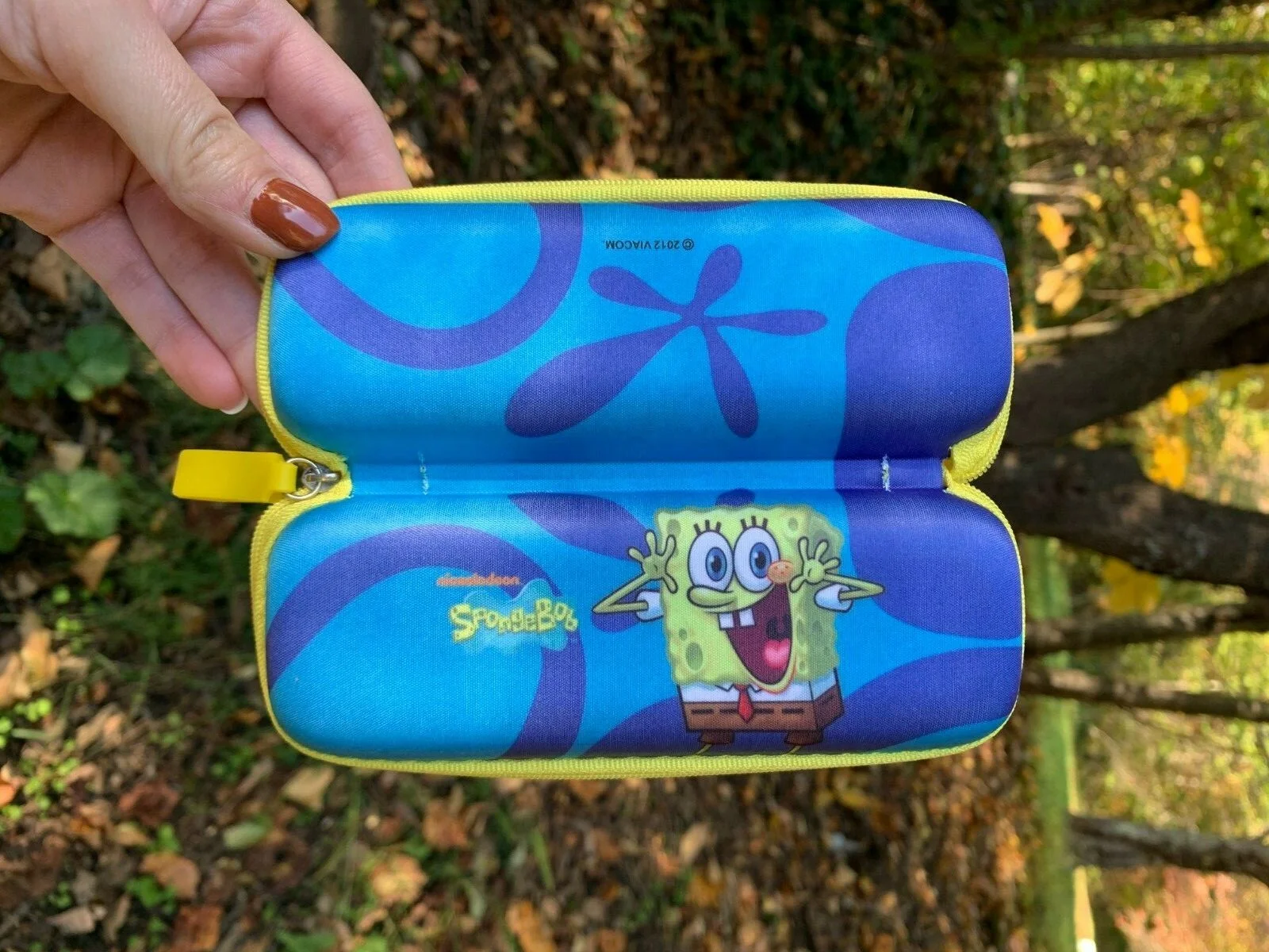 Nickelodeon Spongebob Squarepants Eyeglasses Sunglasses Hard Case Kids 3