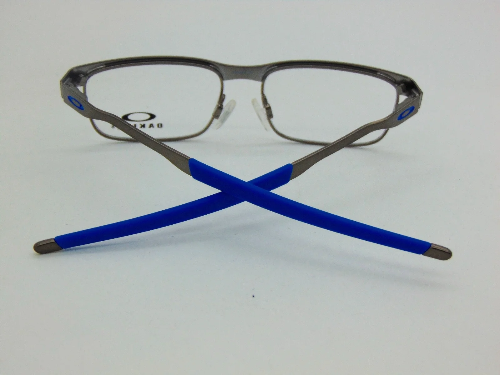 OAKLEY YOUTH STEEL PLATE XS OY3002-0246 Satin Brushed Chrome Kids 46 Eyeglasses 4