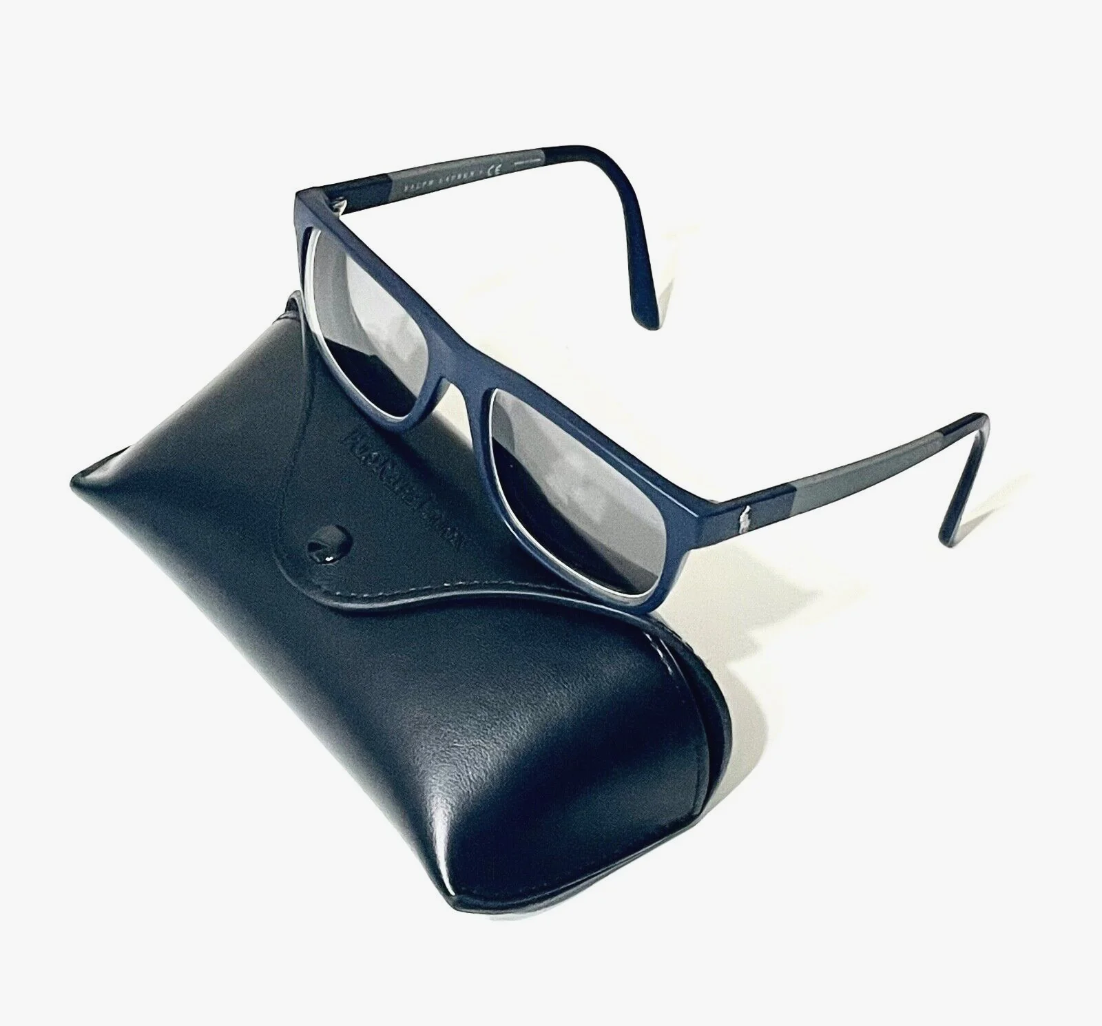 POLO Ralph Lauren Eyeglasses YOUTH Blue Gray Frames Logo W/ Case 54/17 145 3